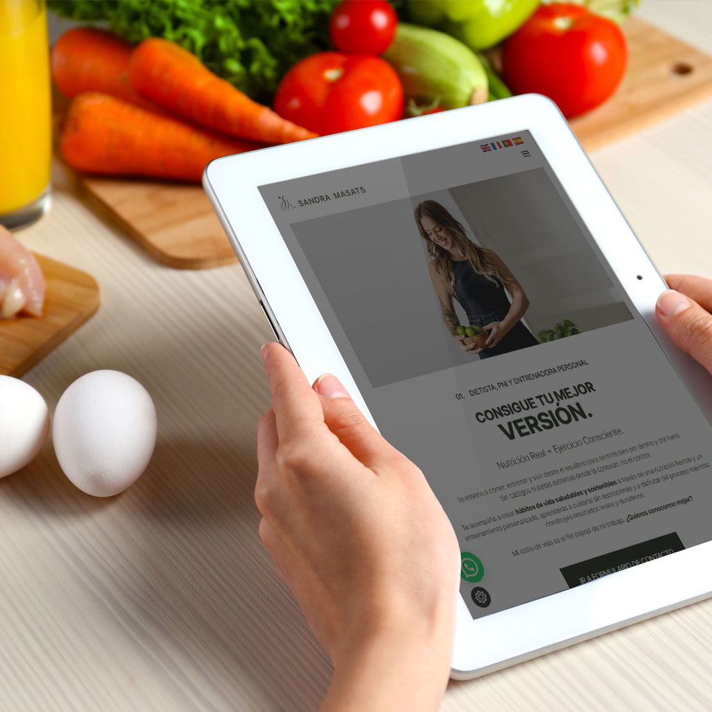 ¿Qué es una dietista online?